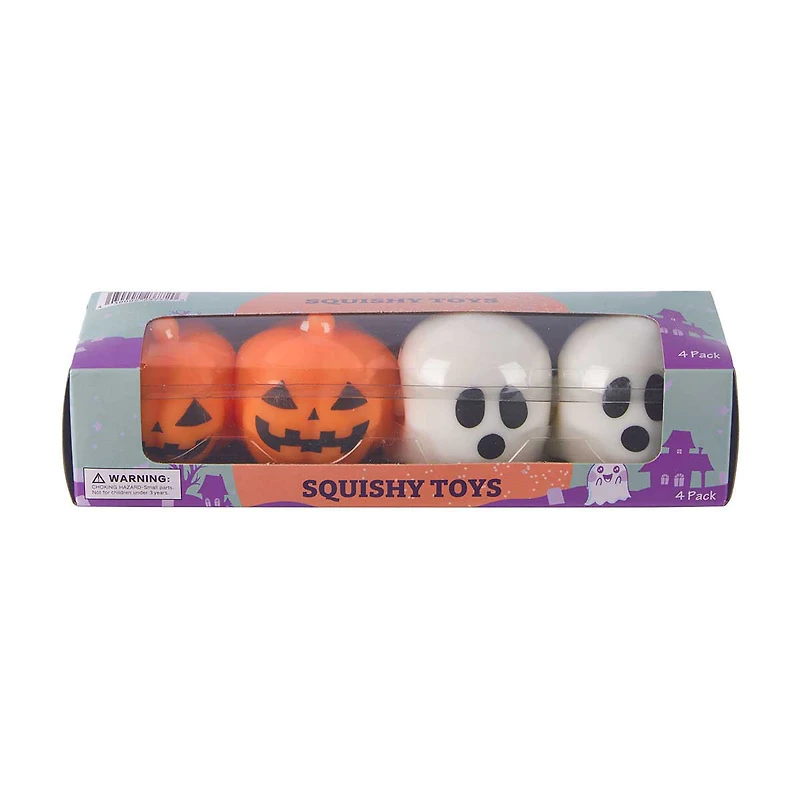 Halloween Squishy Toys, 4 ct