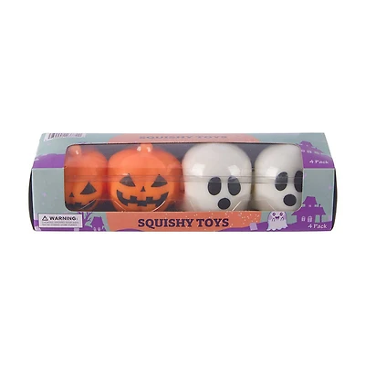 Halloween Squishy Toys, 4 ct