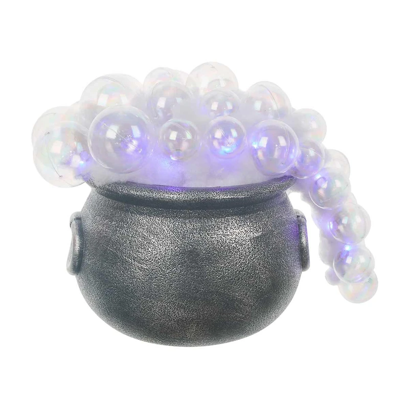 Halloween Light Up Bubble Cauldron Décor