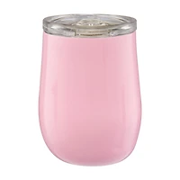 Light Pink Wine Tumbler
