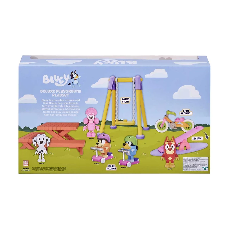 Bluey Deluxe Playground Playset