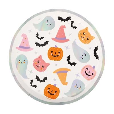 Adorable Halloween Paper Plates, 8.25 in, 8 ct