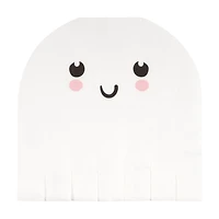 Adorable Halloween Ghost-Shaped Fringe Lunch Napkins, 16 ct