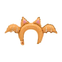 Unique Party! Orange Inflatable Bat Headbands, 21 in, 3 ct