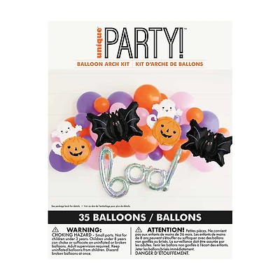 Halloween Latex & Foil Balloon Arch Kit, 35 pc