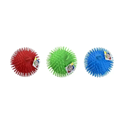 Soft Spike Puffer Ball, 7 in, Assorted