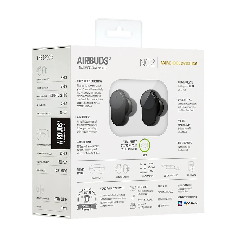 PS AIRBUDS NC2 ACTIVE NOISE CANCELLING TWS