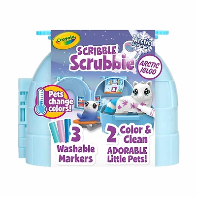 Crayola Scribble Scrubbie Pets Artic Igloo