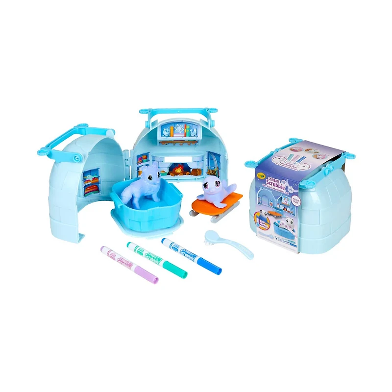 Crayola Scribble Scrubbie Pets Artic Igloo