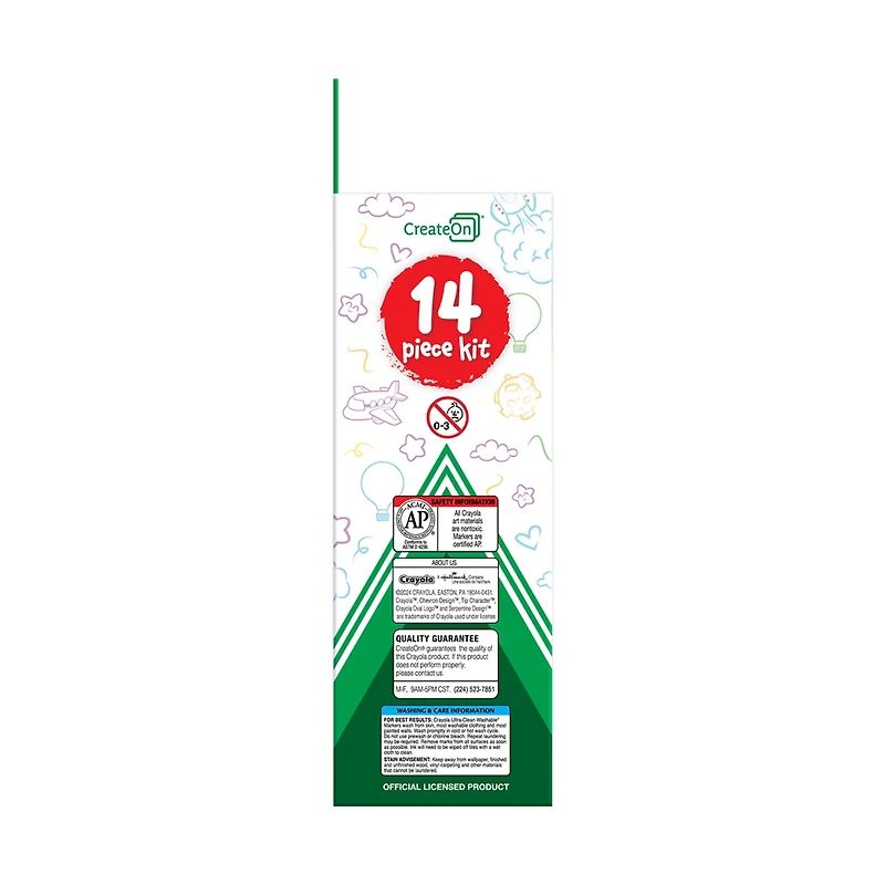 Crayola Doodle Magnetic Tiles, 14 pc