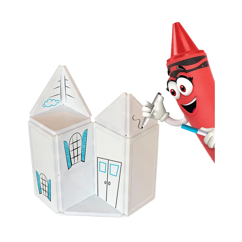 Crayola Doodle Magnetic Tiles, 14 pc