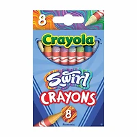 Crayola SWIRL Crayons, 8 ct