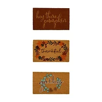 Harvest Coir Mats, 18 in x 30 in, Assorted