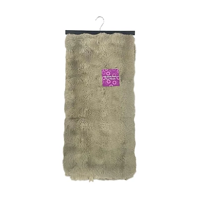 Ultra Soft Faux Fur Bubble Throw, 60 in x 50 in, Assorted Colors