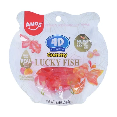 Amos Gummy Lucky Fish, 2.29 oz