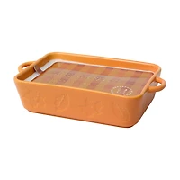 Foundry Candle Co. Ceramic Baking Dish Soy Blend Candle, 10 oz, Pumpkin Spice