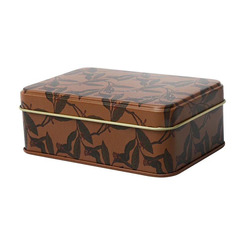 Foundry Candle Co. Printed Tin Soy Blend Candle, 5 oz, Whiskey + Oak