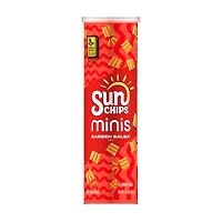 SunChips Minis Whole Grain Snacks Garden Salsa Flavored 3 3/4 Oz