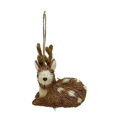Grass Deer Ornament