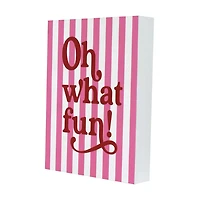 "Oh, What Fun!" Gift Box, 6 in x 8 in