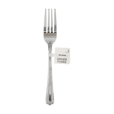 Palmina Silver Dinner Forks, Set of 3