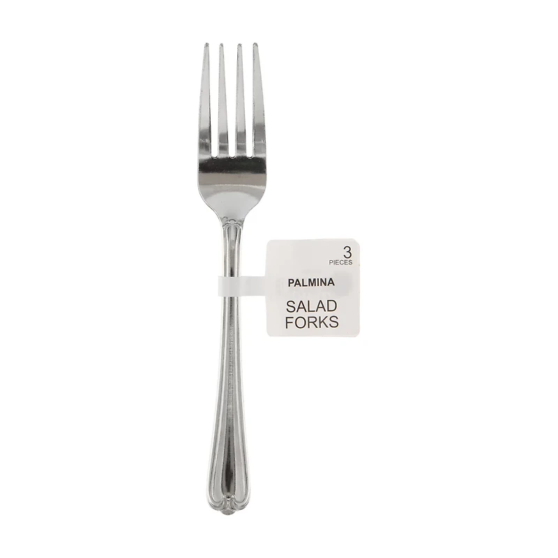 Palmina Silver Salad Forks, Set of 3