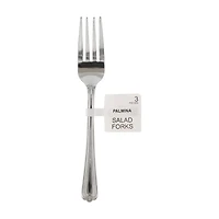 Palmina Silver Salad Forks, Set of 3