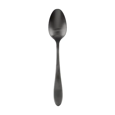 Delia Satin Black Dinner Spoon