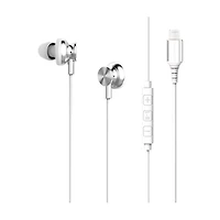 Chargeworx Lightning Earbuds with Built-In Mic