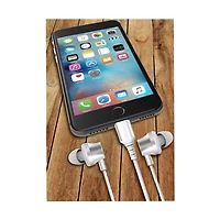 Chargeworx Lightning Earbuds with Built-In Mic