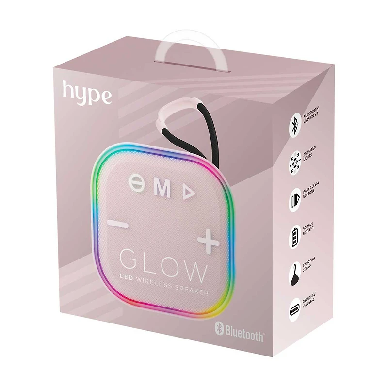 GLOW: LED Wireless Speaker