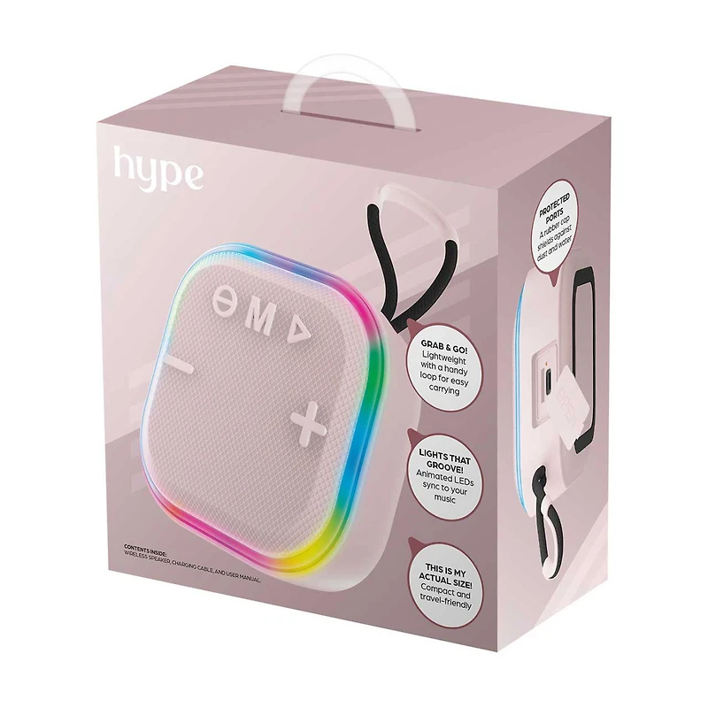 GLOW: LED Wireless Speaker