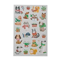 Holiday Style Christmas Stickers, Assorted