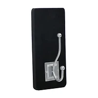 Wall Hook, Black/Silver