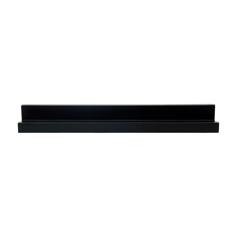 Mountable Wall Shelf, Black, 18.9 in