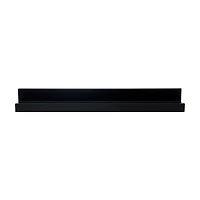 Mountable Wall Shelf, Black, 18.9 in
