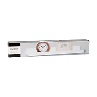 Mountable Wall Shelf, White, 18.9 in