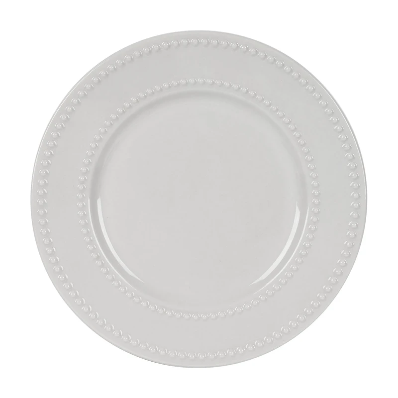 Beaded Salad Plate, 8 in