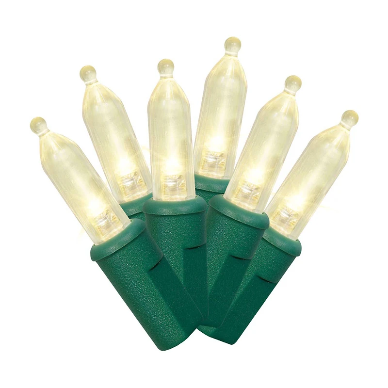 Holiday Style LED Mini Lights, 20 ft, Assorted