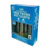Holiday Style LED Tree Trunk Net Lights, Warm White, 6 ft x 1.5 ft