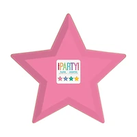 Unique Party! Stars Star-Shaped Assorted Party Plates, 8 ct, 10.5 in