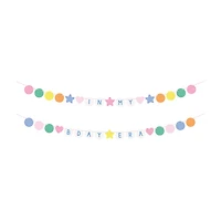 Unique Party "In My BDay Era" Banner Set, 7 ft, 2 pk