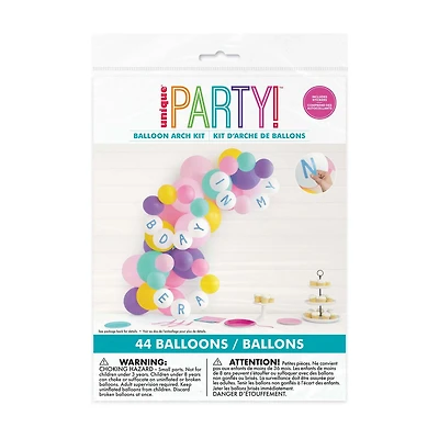 Unique Party "In My BDay Era" Balloon Arch Kit, 44 ct