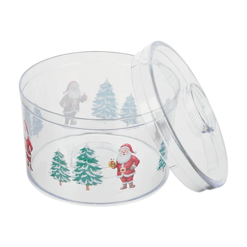 Christmas Themed Stackable Container, Assorted