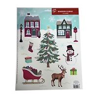 Holiday Style Christmas Window Clings, 13 ct, Assorted