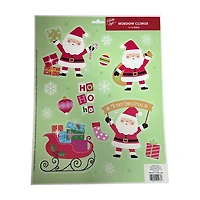 Holiday Style Christmas Window Clings, 13 ct, Assorted
