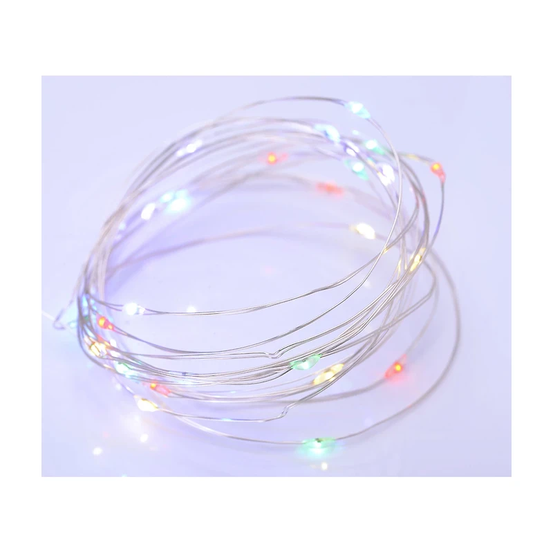 Holiday Style LED Waterproof Mini Lights, 10 ft, Assorted