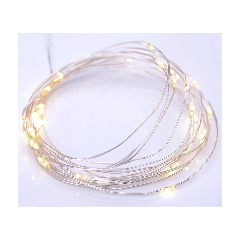 Holiday Style LED Waterproof Mini Lights, 10 ft, Assorted