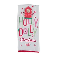 Dolly Parton Printed Christmas Kitchen Towel, Assorted