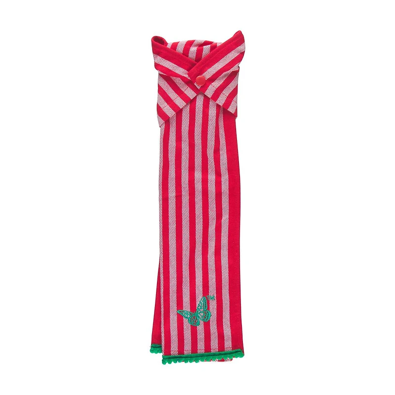 Dolly Parton Christmas Fridge Towel with Snap Closure, Assorted